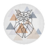 Geometrisch ontwerp van de boomkor snijplank (Voorkant)