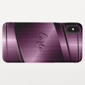 Geometrisch ontwerp van de Bourgogne-Red Case-Mate iPhone Case (Achterkant (horizontaal))