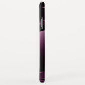 Geometrisch ontwerp van de Bourgogne-Red Case-Mate iPhone Case (Achterkant/rechts)