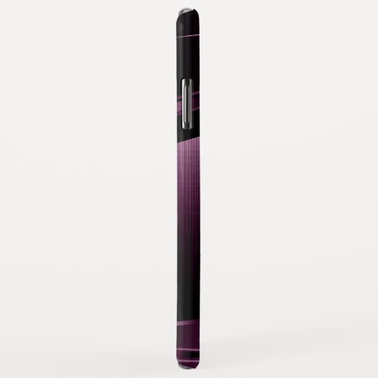 Geometrisch ontwerp van de Bourgogne-Red Case-Mate iPhone Case (Achterkant/rechts)