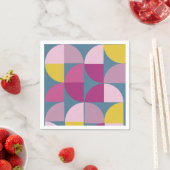 Geometrisch ontwerp van de middeleeuwen servet (Insitu)