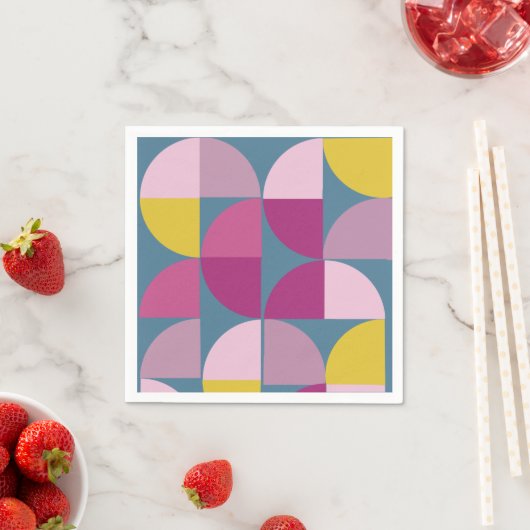 Geometrisch ontwerp van de middeleeuwen servet (Insitu)