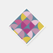 Geometrisch ontwerp van de middeleeuwen servet (Hoek)