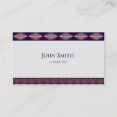 Geometrisch ontwerp van het zuidwesten visitekaartje (Voorkant)