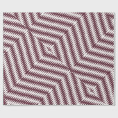 Geometrisch optisch illusiepapier cadeaupapier (Vlak)