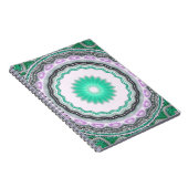 geometrisch ornament. Decoratieve mozaïektextuur.  Notitieboek (Rechterzijde)