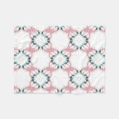 Geometrisch ornament. fleece deken (Voorkant (Horizontaal))