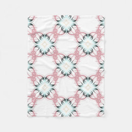 Geometrisch ornament. fleece deken