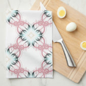 Geometrisch ornament. theedoek (Quarter Fold)