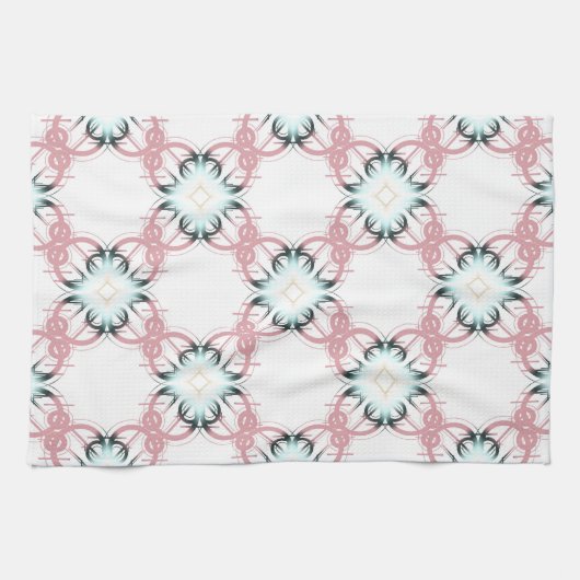 Geometrisch ornament. theedoek (Horizontaal)