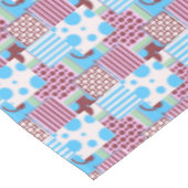 Geometrisch patchwerk tafelkleed (Gekanteld)