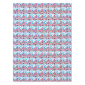 Geometrisch patchwerk tafelkleed (Voorkant)