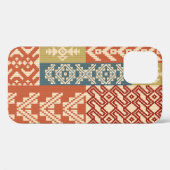 Geometrisch patchwerk voor sierdoeleinden Case-Mate iPhone case (Achterkant (horizontaal))