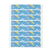 Geometrisch patroon 1 (Vel)