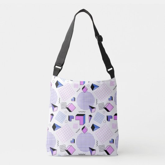 Geometrisch patroon 13 crossbody tas (Voorkant)