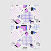 Geometrisch patroon 13 golfhanddoek (Voorkant)
