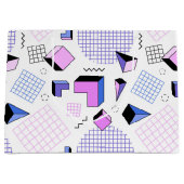 Geometrisch patroon 13 groot cadeauzakje (Voorkant)