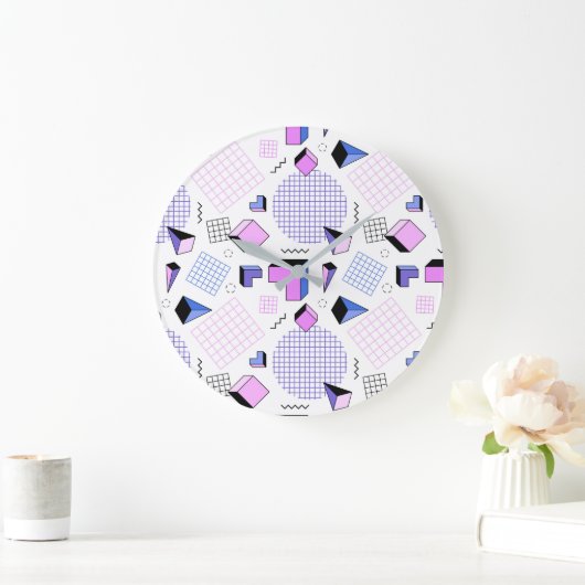 Geometrisch patroon 13 grote klok (Huis)