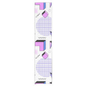 Geometrisch patroon 13 korte tafelloper (Voorkant)