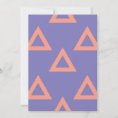 Geometrisch patroon 16 bedankkaart (Voorkant)