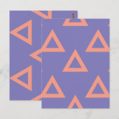 Geometrisch patroon 16 briefkaart (Voorkant / Achterkant)
