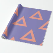 Geometrisch patroon 16 cadeaupapier (Uitgerold)