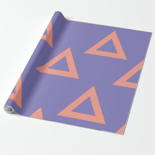 Geometrisch patroon 16 cadeaupapier (Uitgerold)
