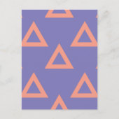 Geometrisch patroon 16 feestdagenkaart (Voorkant)