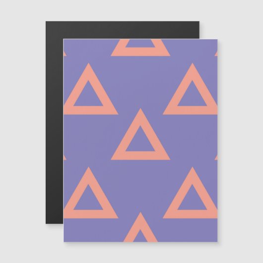 Geometrisch patroon 16 magnetische uitnodiging (Voorkant / Achterkant)