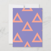 Geometrisch patroon 16 magnetische uitnodiging (Voorkant)