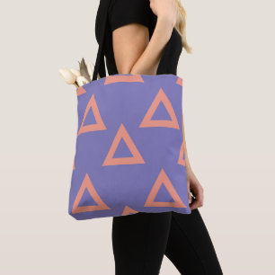 Geometrisch patroon 16 tote bag