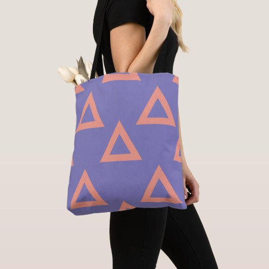 Geometrisch patroon 16 tote bag (Dichtbij)