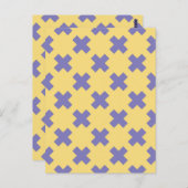 Geometrisch patroon 18 briefkaart (Voorkant / Achterkant)