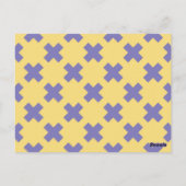 Geometrisch patroon 18 briefkaart (Achterkant)