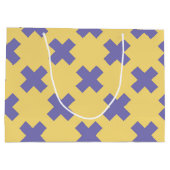 Geometrisch patroon 18 groot cadeauzakje (Achterkant)