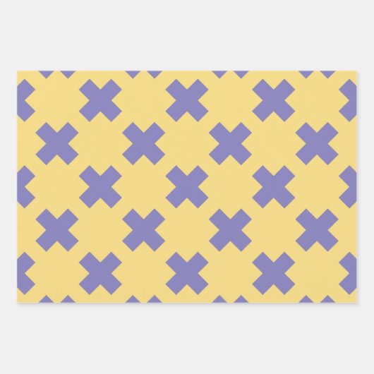 Geometrisch patroon 18 inpakpapier vel (Voorkant)