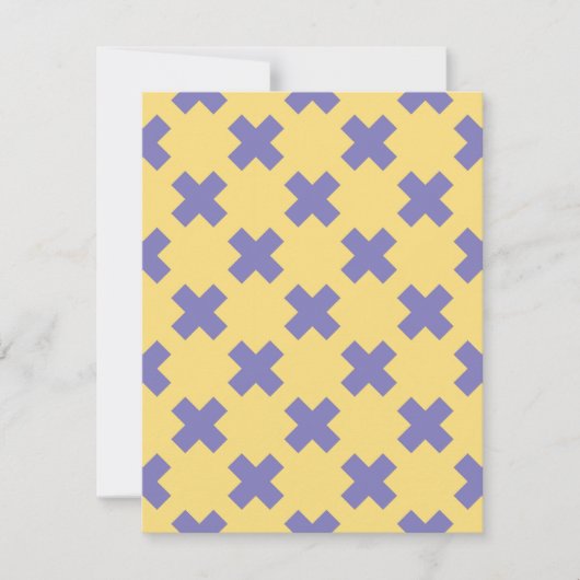 Geometrisch patroon 18 notitiekaartje (Voorkant)