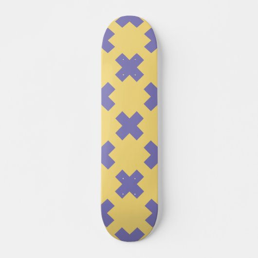 Geometrisch patroon 18 persoonlijk skateboard (Voorkant)