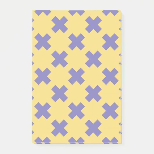 Geometrisch patroon 18 post-it® notes (Voorkant)