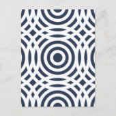 Geometrisch patroon 19 feestdagenkaart (Voorkant)