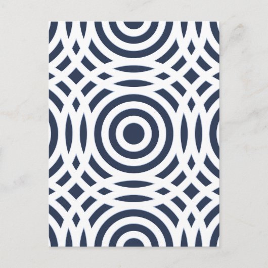 Geometrisch patroon 19 feestdagenkaart (Voorkant)