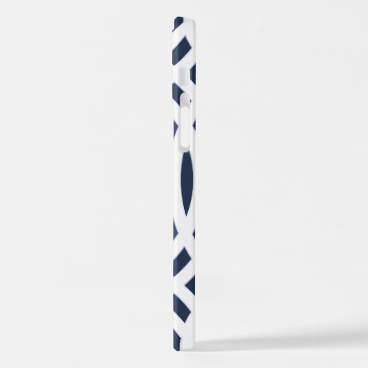 Geometrisch patroon 19 iPhone hoesje (Linkerkant)