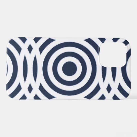 Geometrisch patroon 19 iPhone hoesje (Achterkant horizontaal)