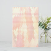 Geometrisch patroon 1 briefpapier (Staand voorkant)