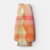 Geometrisch patroon 1 flesjeskoeler (Voorkant)