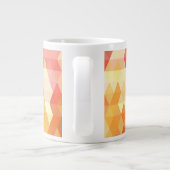 Geometrisch patroon 1 grote koffiekop (Achterkant)