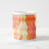 Geometrisch patroon 1 grote koffiekop (Voorkant)
