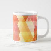 Geometrisch patroon 1 grote koffiekop (Rechts)