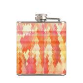 Geometrisch patroon 1 heupfles (Achterkant)