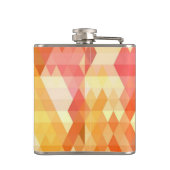 Geometrisch patroon 1 heupfles (Achterkant)